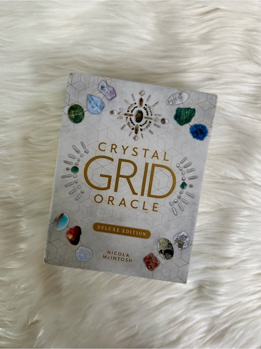 The Crystal Grid Oracle Card Deck and Book Set